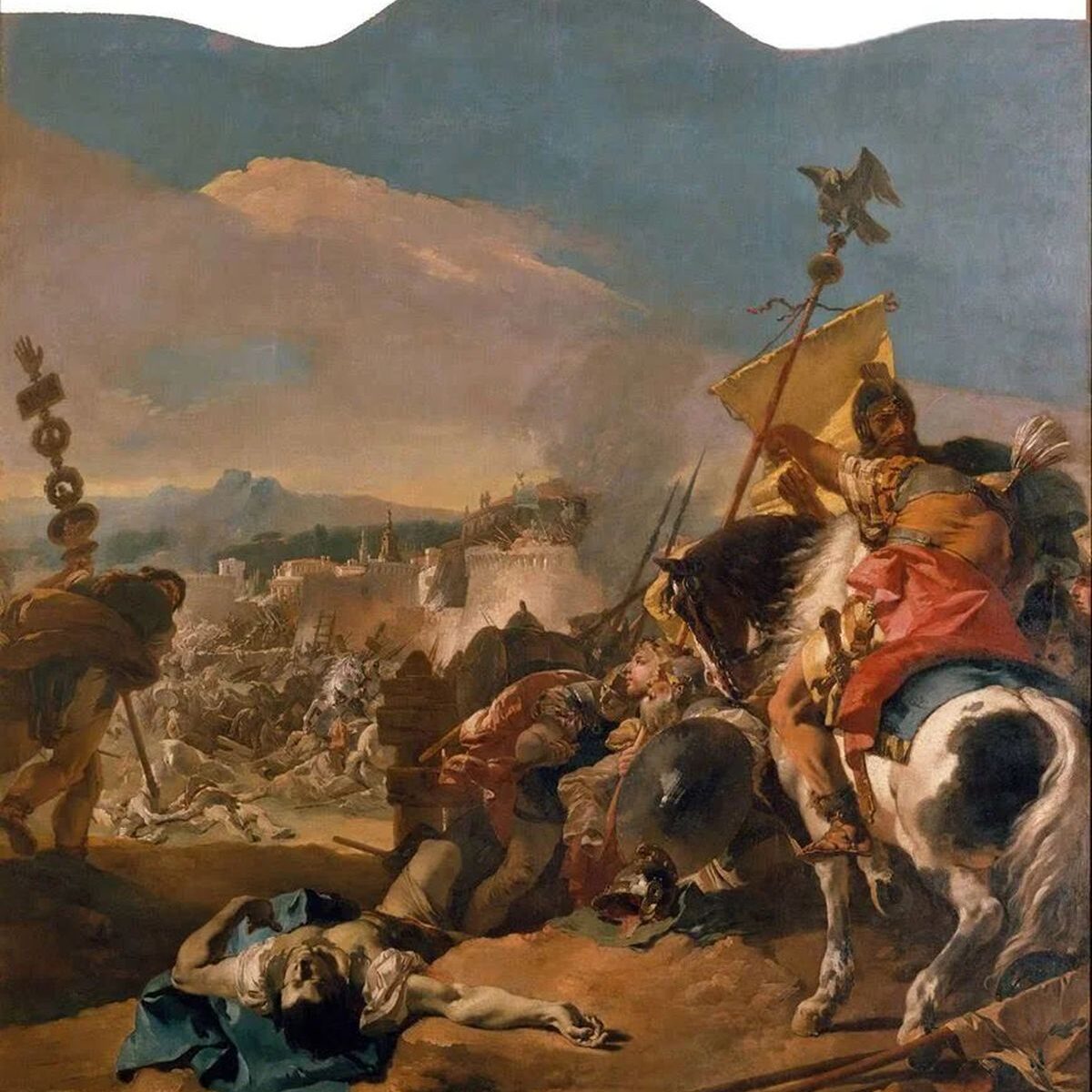 Zdobycie Kartaginy, Giovanni Domenico Tiepolo