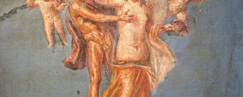 Mars and Venus in the fresco