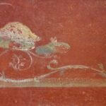 Malowidło rzymskie ukazujące mysz