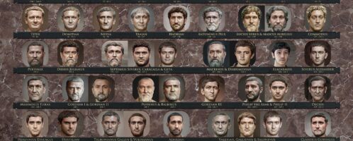 Realistic reconstructions of Roman emperors
