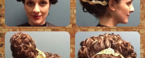 Reconstruction of a woman's hairstyle from the Flavian dynasty