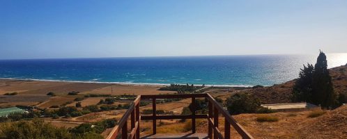View in the ancient city of Kourion