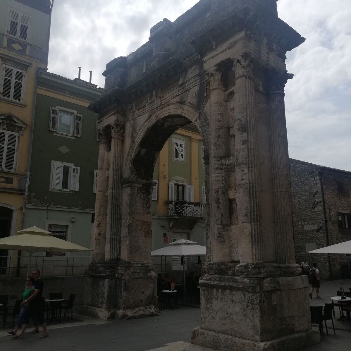 Roman Arch in Pula