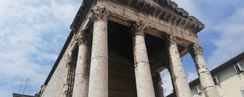 Temple of Augustus and Roma in Pula