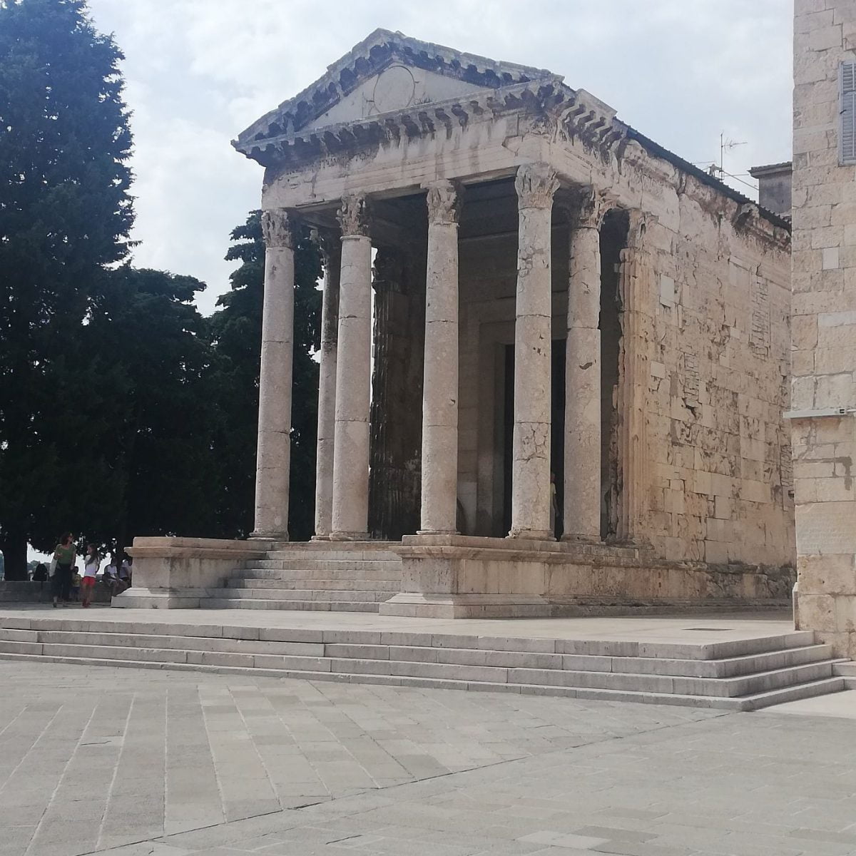 Temple of Augustus and Roma in Pula