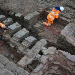 In England, the remains of a Roman production complex were found