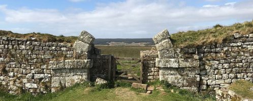 Roman gate near Fort Housesteads