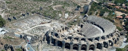 Roman theater in Side