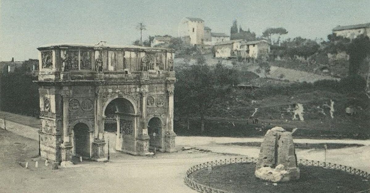 Arch of Constantine the Great in 18th and 20th centuries « IMPERIUM ROMANUM