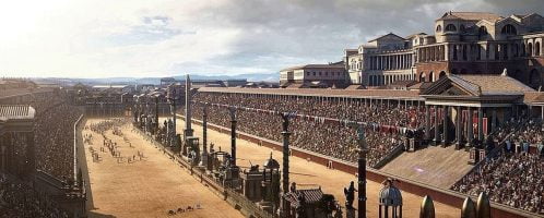 Beautiful reconstruction of Circus Maximus