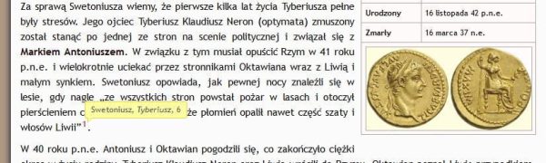 Przypisy na IMPERIUM ROMANUM