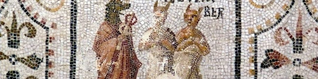Rzymska mozaika ukazująca listopad