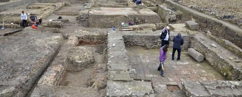 Foundations of large structure were discovered in Serbia