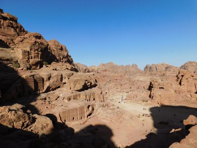 Panorama of ancient Petra