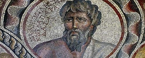 Thales of Miletus on Roman mosaic