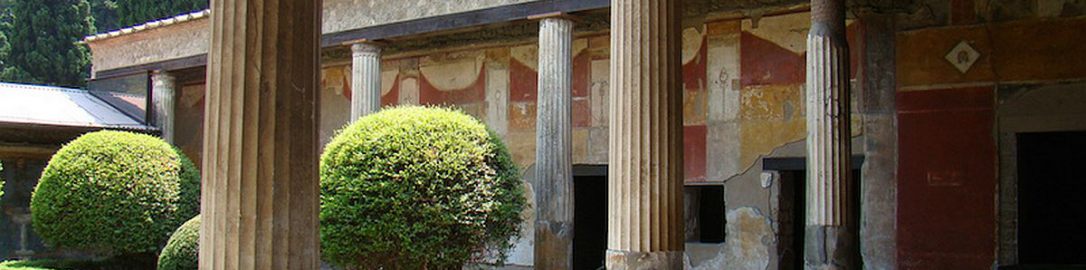 Perystyl w Domu Wenus w muszli, Pompeje