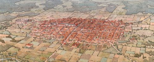 Reconstruction of ancient Bracara Augusta