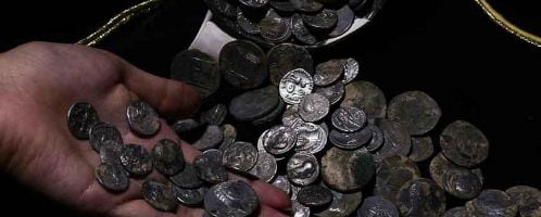 W Turcji odkryto monety z wizerunkami znanych Rzymian