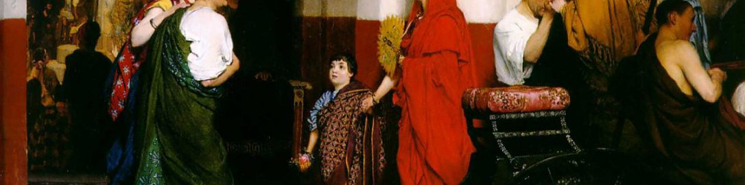 Wejście do rzymskiego teatru, Lawrence Alma Tadema