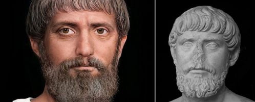 Reconstruction of image of Apollodorus of Damascus