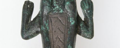 Roman brooch in shape of frog