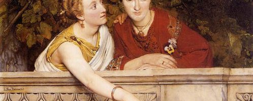 Rzymskie kobiety na obrazie Lawrence Alma Tademy