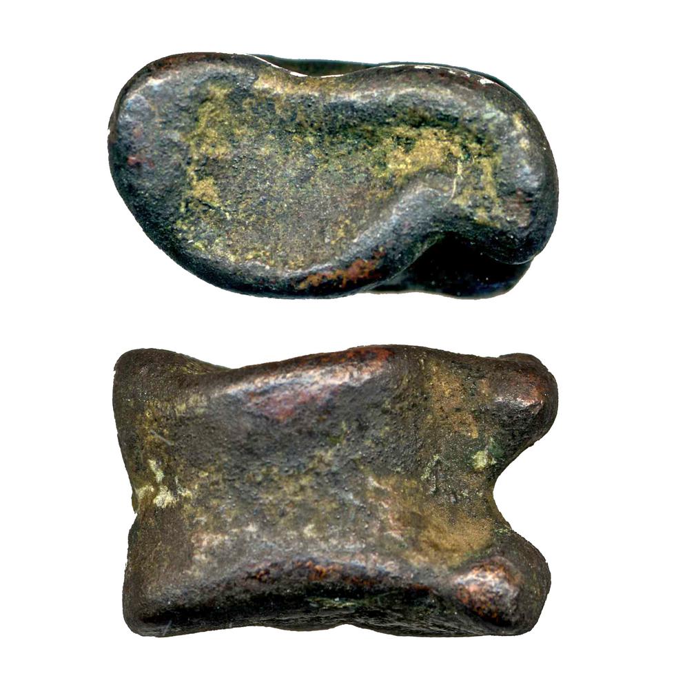 Metal astragalus, 1st century CE
