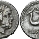 Neptune and Cupid on the Roman denarius
