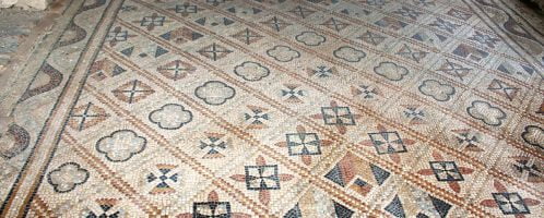 Beautiful Roman mosaic from France