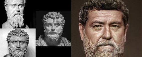 Reconstruction of image of Didius Julianus