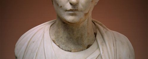 Roman bust of elegant woman