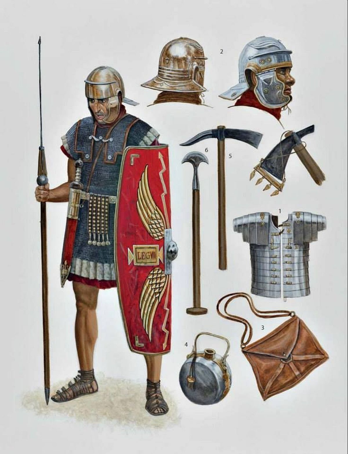 Equipment of Roman legionary « IMPERIUM ROMANUM