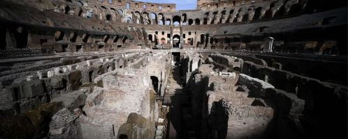 Interior of Colosseum