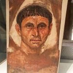 Roman portrait of man on mummy