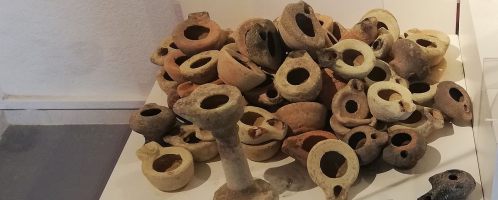 Ancient oil lamps from Marsala