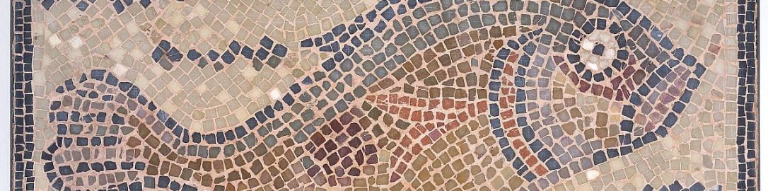 Ryba na rzymskiej mozaice