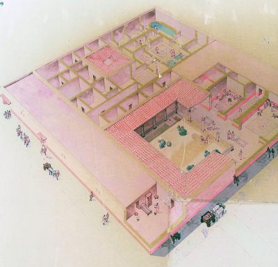 Reconstruction of the Roman thermal baths in Marsala