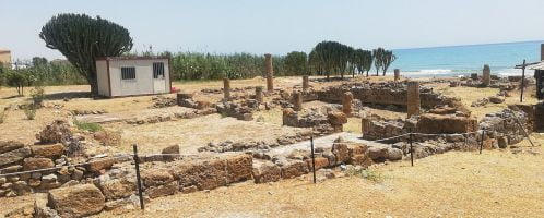 Roman villa in south of Sicily