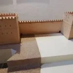 Impressive reconstruction of city walls of Lilybaeum