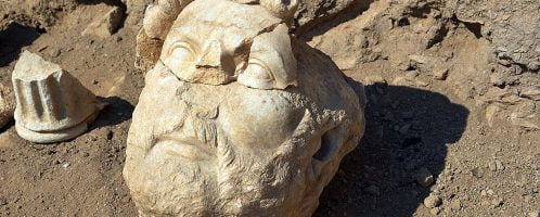 Statue of Hadrian was discovered in Turkey