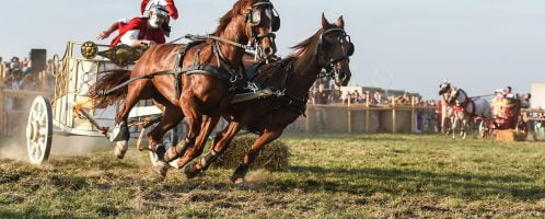 Chariot race reconstruction