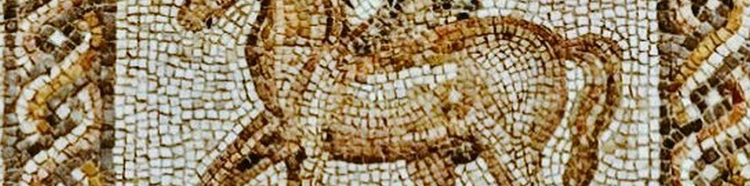 Roman mosaic of Pegasus