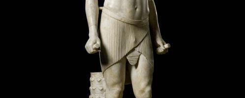 Antinous as Osiris