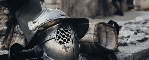 Gladiator helmet