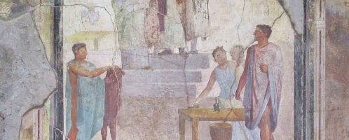 Roman fresco depicting Jason