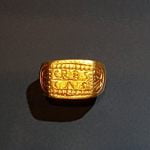Rzymski złoty pierścień dziecka