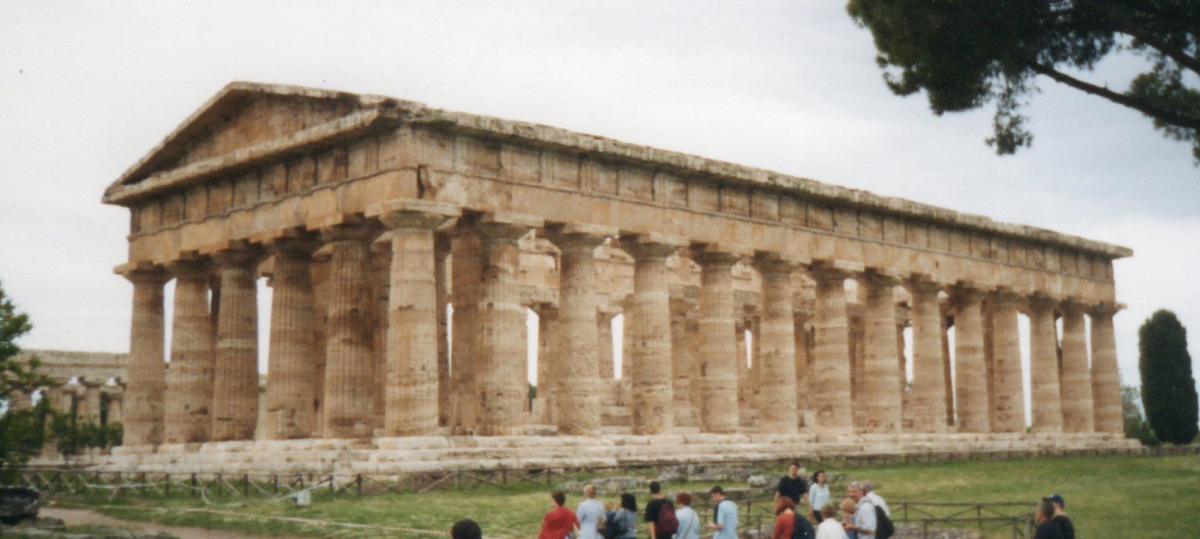 Second temple of Hera in Paestum (approximately 450 BCE)