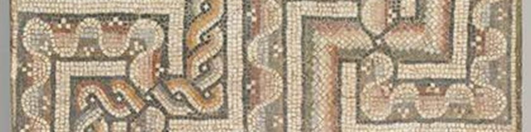 Bardzo ciekawa rzymska mozaika