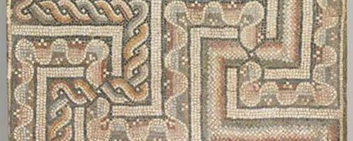 Very interesting Roman mosaic