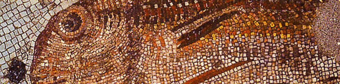 Mullet on the Roman mosaic